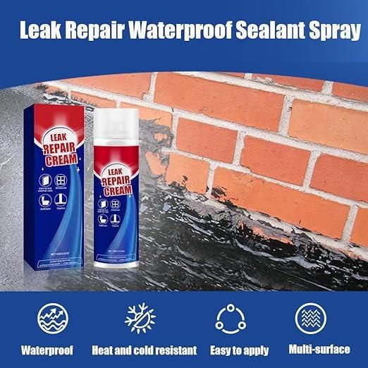 Leak Repair Waterproof Sealant Spray 100g Each (Pack of 2)